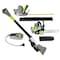 Earthwise 7 10" Handheld Saw-4.5 Amp 17" Pole Hedge Trimmer 4-in-1 Multi Tool CVP41810 - alternate 1